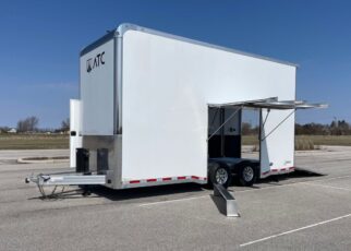 enclosed trailer