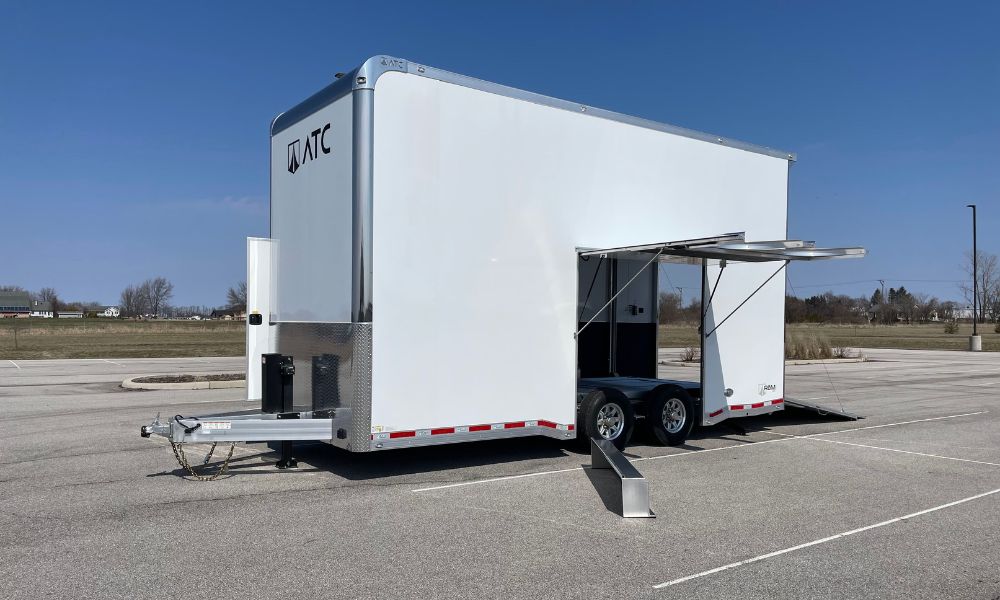 enclosed trailer